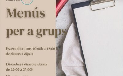 🍂 La temporada de reunions i celebracions comença aquí! 🥂