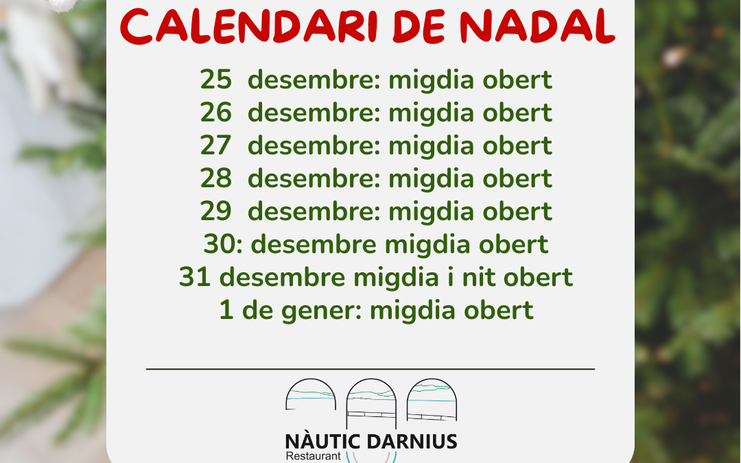 Obre les portes a la festa: Les festes de Nadal i Cap d’Any 🎄